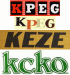 three station logos